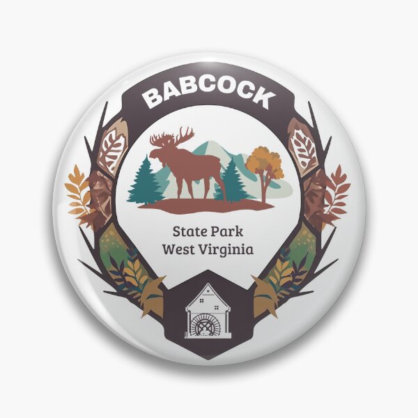 Artikelvorschau, Babcock State Park-Emblem entworfen und verkauft von Remek-Design.