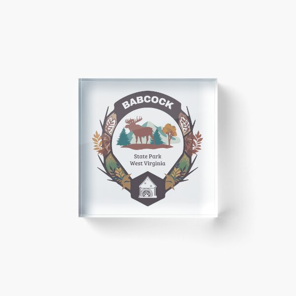 Item preview, Babcock State Park Emblem designed and sold by Remek-Design.
