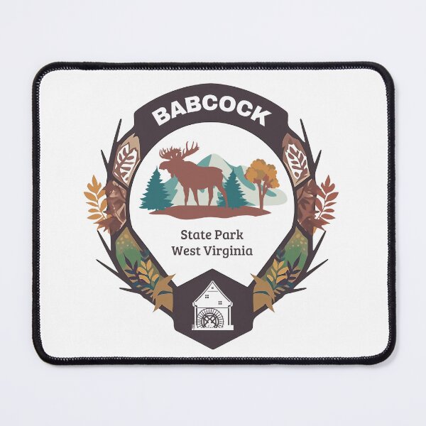 Item preview, Babcock State Park Emblem designed and sold by Remek-Design.