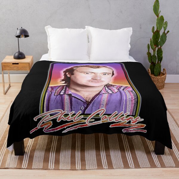 Item preview, Phíl music Còllíns Retro 80s Aesthetic Fan Design (1) designed and sold by tamishaprue.