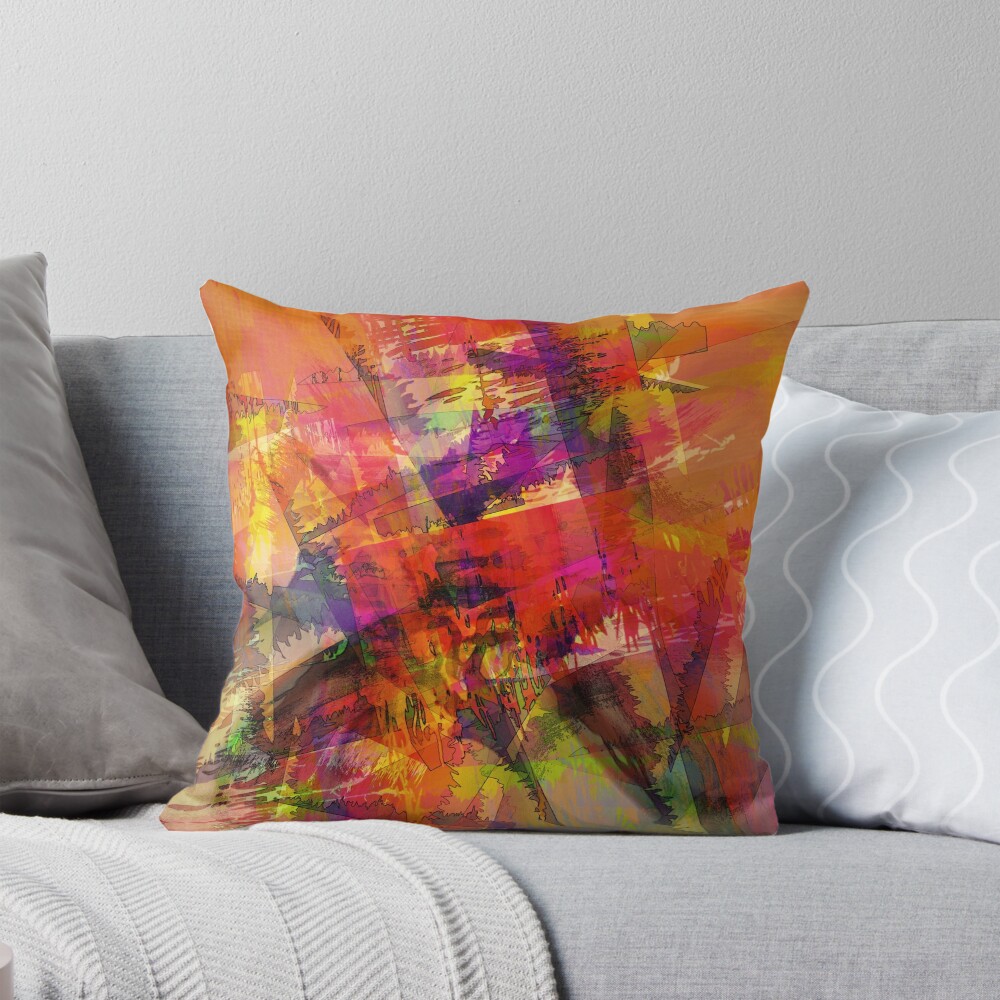 Item preview, Throw Pillow designed and sold by Rosh.