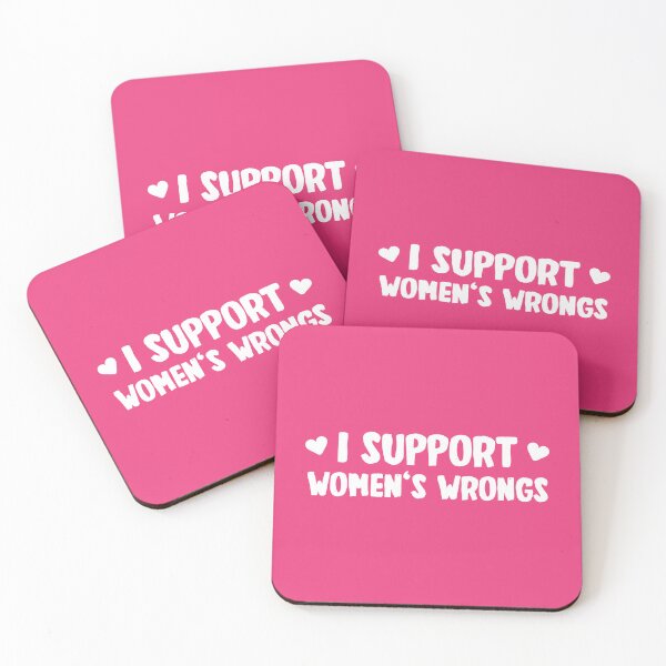 Item preview, I support women's wrongs designed and sold by yoshra.