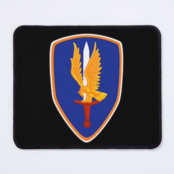 Item preview, 1st Aviation Brigade Veteran Patch Golden Hawks Pocket Xmas designed and sold by defabiosofxs.
