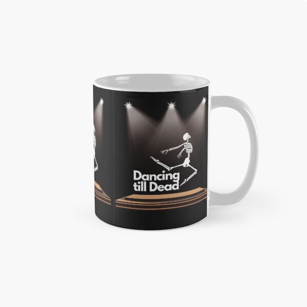 Item preview, Dancing till dead. Dancing Skeleton under the spotlight  designed and sold by Fr0mtheMachine.