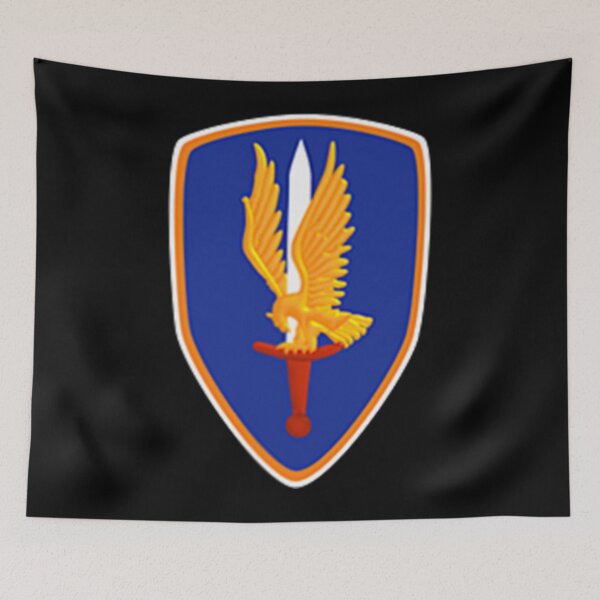 Item preview, 1st Aviation Brigade Veteran Patch Golden Hawks Pocket Xmas designed and sold by defabiosofxs.