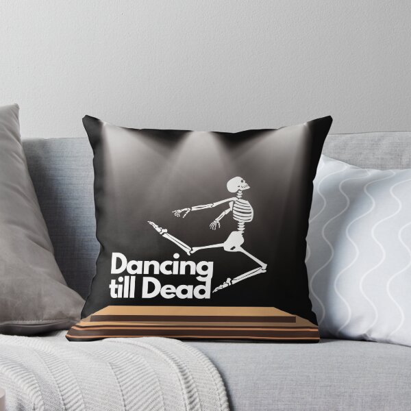 Item preview, Dancing till dead. Dancing Skeleton under the spotlight  designed and sold by Fr0mtheMachine.