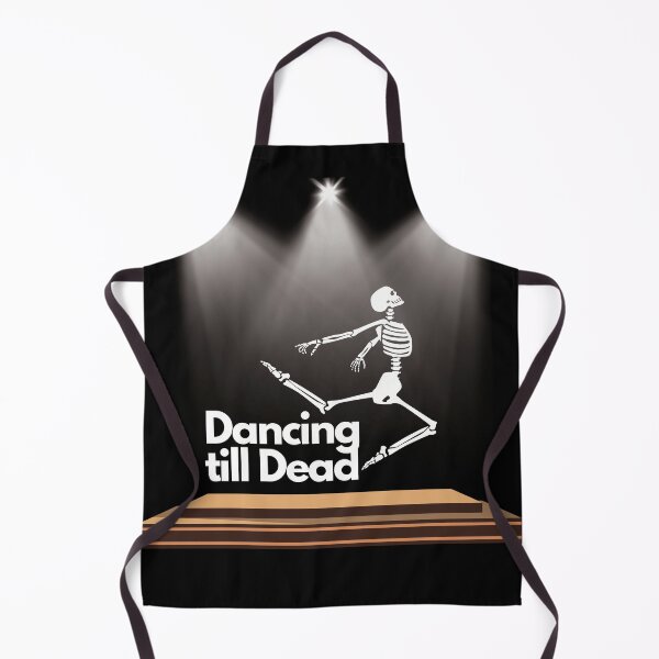 Item preview, Dancing till dead. Dancing Skeleton under the spotlight  designed and sold by Fr0mtheMachine.