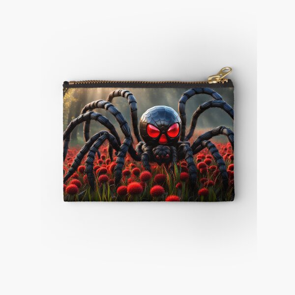 Item preview,  Spider in a red clover field AI text-to-image art designed and sold by Robyn C Michael.