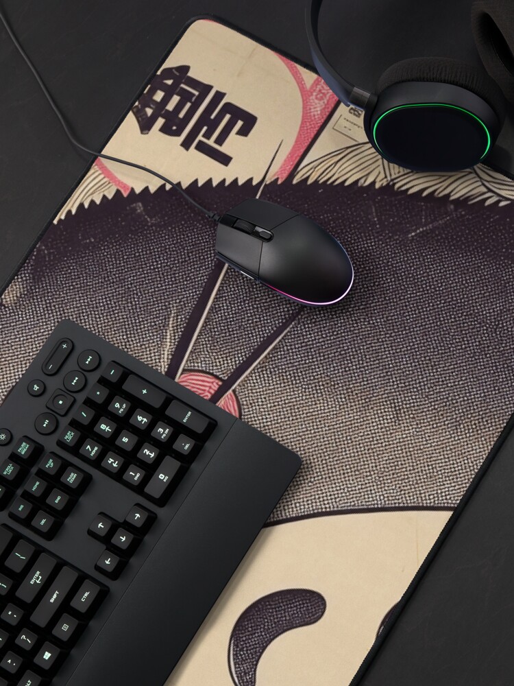 Thumbnail 4 of 5, Mouse Pad, Vintage Japanese Poster: Japanese Icon with Retro Charm designed and sold by IAPICTURE.