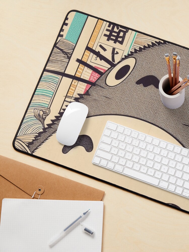 Thumbnail 3 of 5, Mouse Pad, Vintage Japanese Poster: Japanese Icon with Retro Charm designed and sold by IAPICTURE.