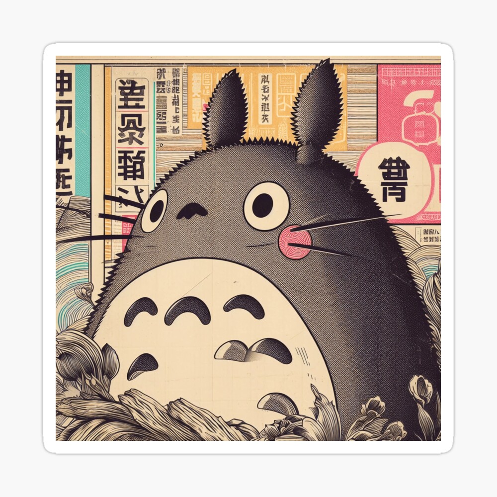 Vintage Japanese Poster: Japanese Icon with Retro Charm | Mouse Pad