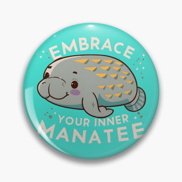 Item preview, Embrace Your Inner Manatee: Find Zen and Support Conservation designed and sold by SandbarTees.