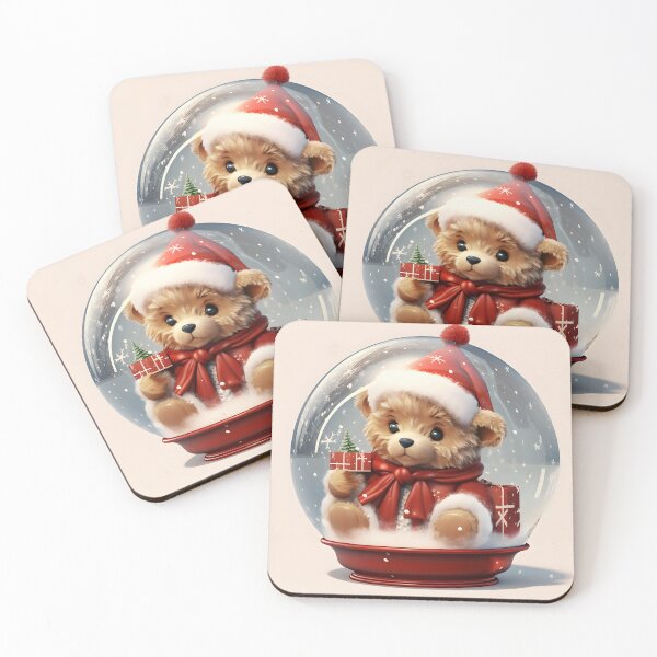 Item preview, The teddy bear ast Christmas. designed and sold by maii7879.