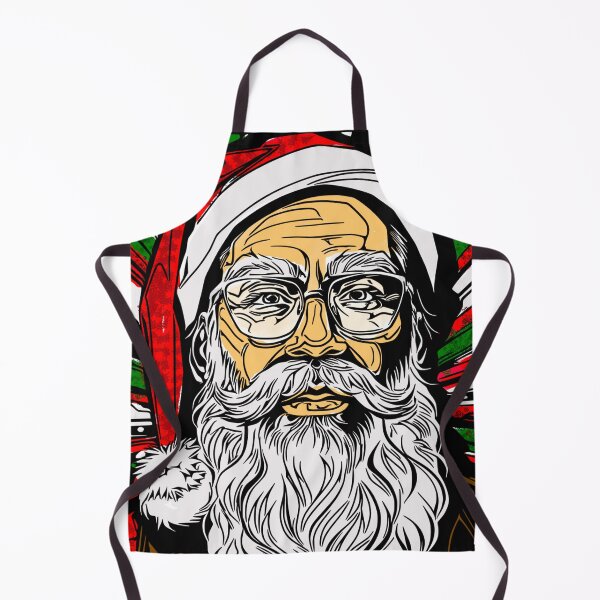 Item preview, Jolly Elf v3, cookies and milk, funny Santa design designed and sold by mwebba2005.