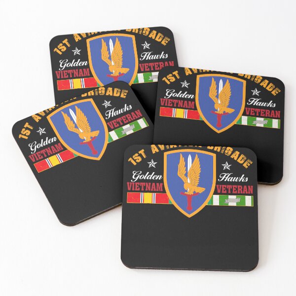 Item preview, 1st Aviation Brigade Vietnam Veteran Golden Hawks Father Day designed and sold by defabiosofxs.
