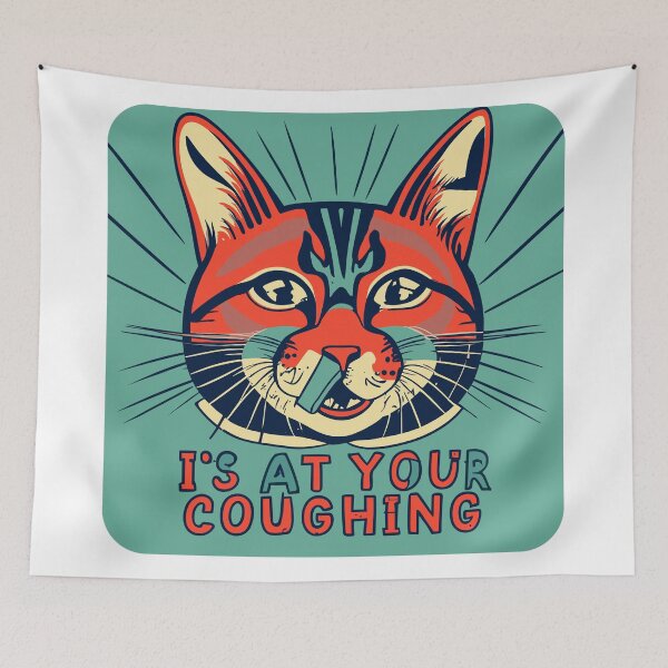 Item preview, Sick Cat designed and sold by desinganddecor.