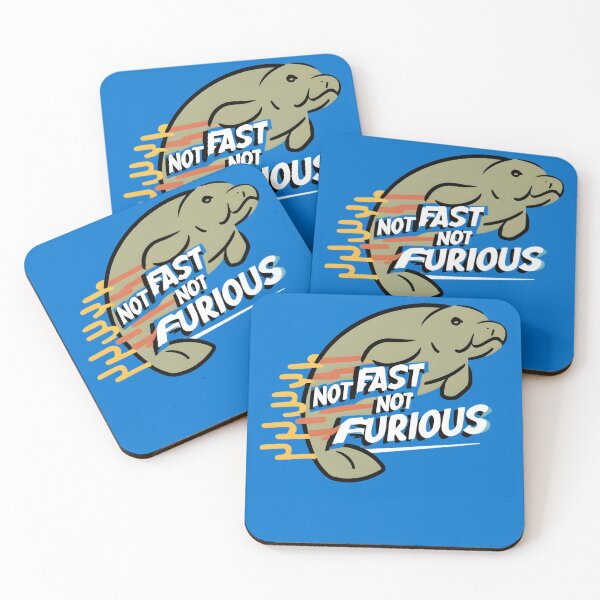 Item preview, Not Fast Not Furious: Celebrate the Grace of Manatees designed and sold by SandbarTees.