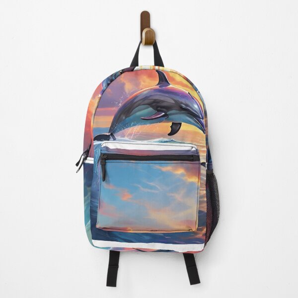 Item preview, Sunset Rainbow Dolphins designed and sold by Shiwwa.