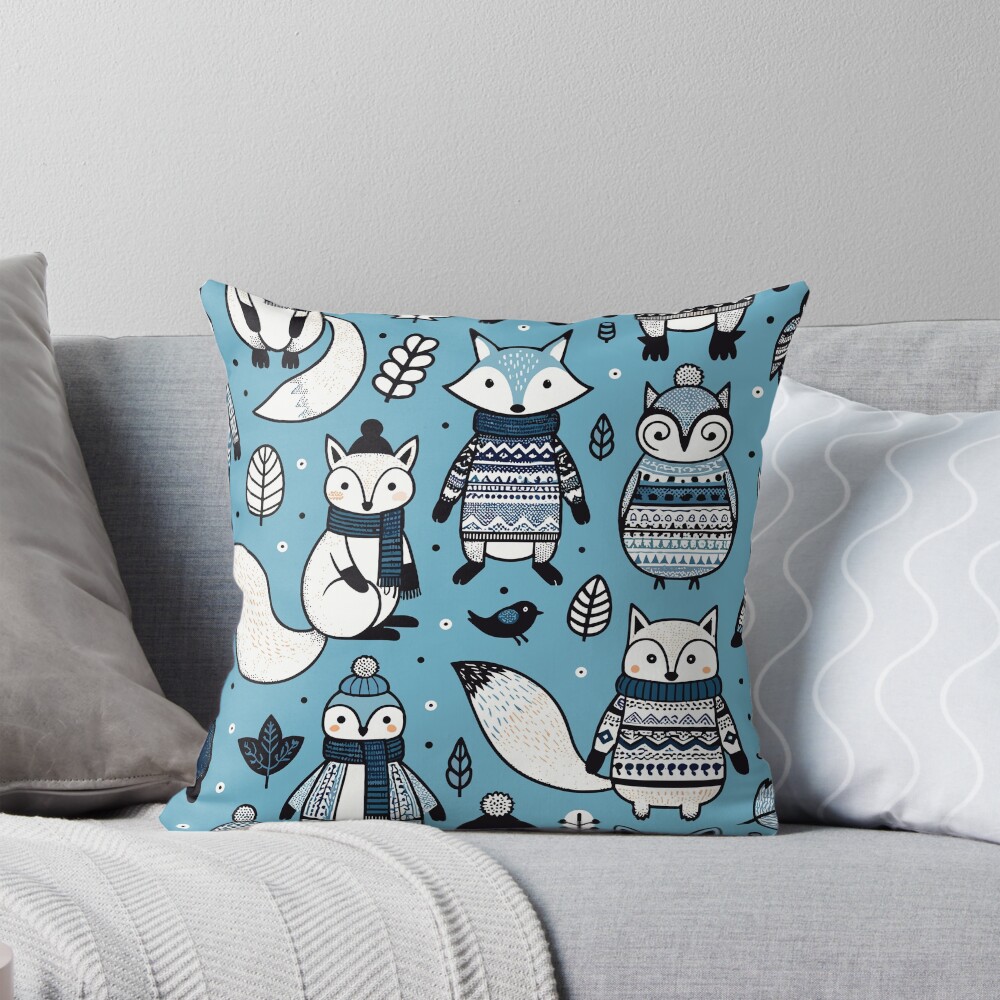 Item preview, Throw Pillow designed and sold by hidden-design.