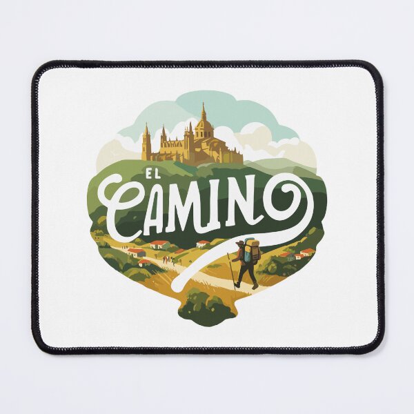 Item preview, El Camino ¡BUEN CAMINO! Camino de Santiago - Shirt, Hat, Button, Pin, Sticker, etc designed and sold by cloudhiker.