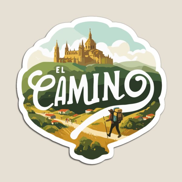 Artikel-Vorschau von El Camino ¡BUEN CAMINO! Camino de Santiago – Hemd, Mütze, Knopf, Anstecknadel, Aufkleber usw, designt und verkauft von cloudhiker.