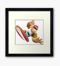 Funky Kong - DKC Framed Print