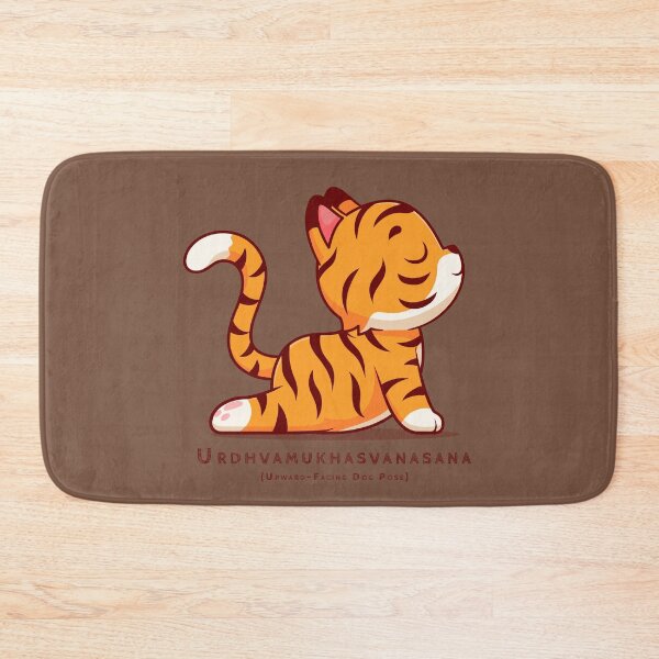 Item preview, Urdhva Mukha Svanasana | Yoga Pose : Baby Tiger designed and sold by savasanaqueen.