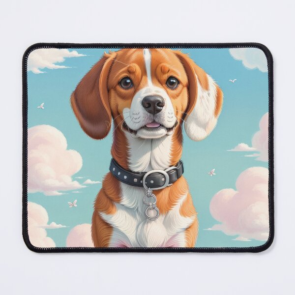 Item preview, Beautiful portrait cute adorable Beagle dog designed and sold by Tio-Tecun.