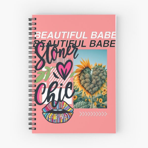 Item preview, Beautiful Babe StonerChic Fun Funny Colorful Popart Style  designed and sold by ShopSunday.
