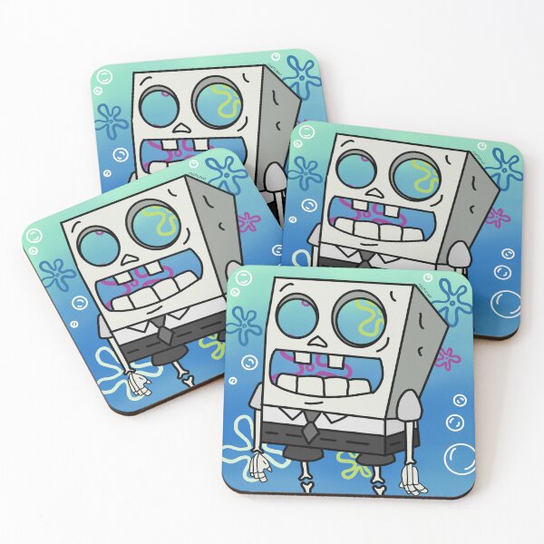 Item preview, Sponge Bob skeleton designed and sold by cactusxo.