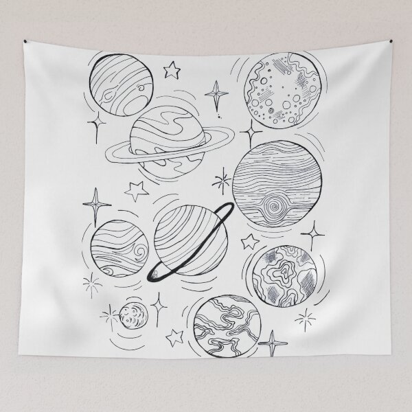 Item preview, Planet Party - Outline designed and sold by Craftonmegan.