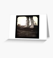 King of the Castle Greeting Card