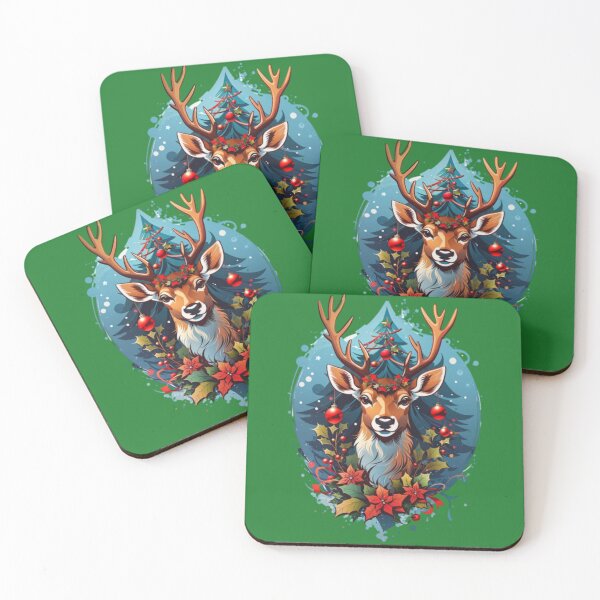Item preview, Santa's reindeer designed and sold by Becooldesing.