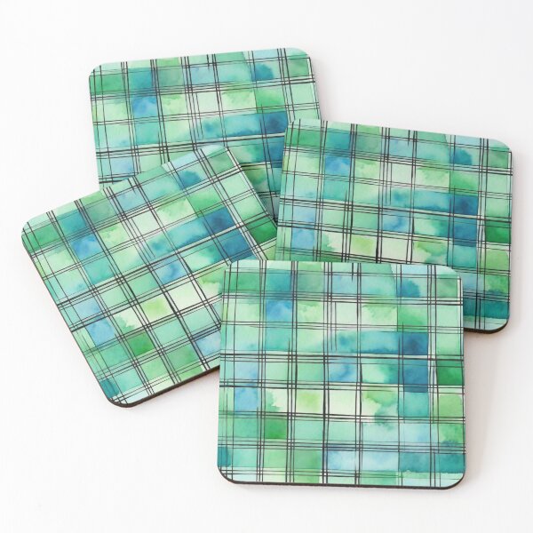 Item preview, blue green designed and sold by MoxisWatercolor.