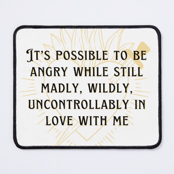 Item preview, Iron Flame angry quote designed and sold by Binatoes.