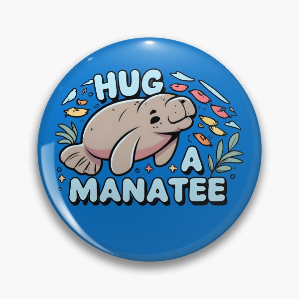 Item preview, Spread Love and Awareness with our "Hug a Manatee" Design designed and sold by SandbarTees.