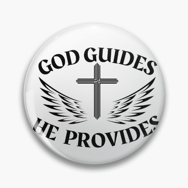 Item preview,  God Guides He Provides designed and sold by Walk-n-Witness.