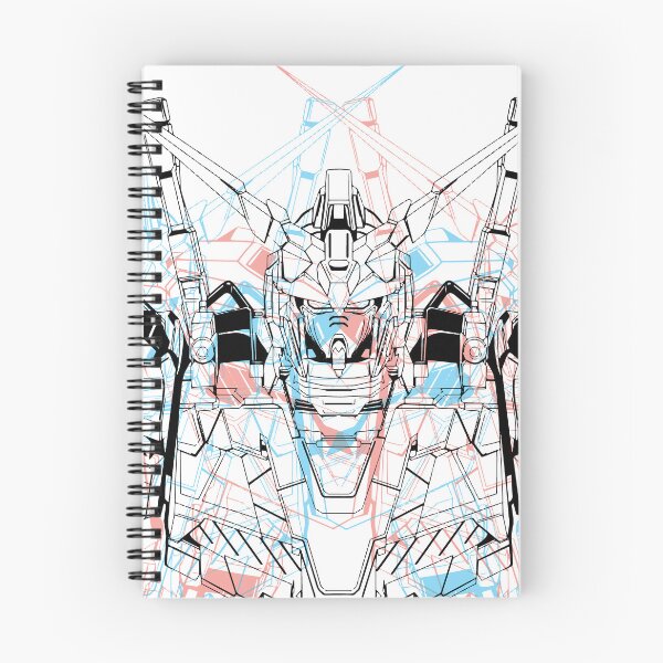 Item preview, Gundam Unicorn Line Art Trio designed and sold by MechaRon.