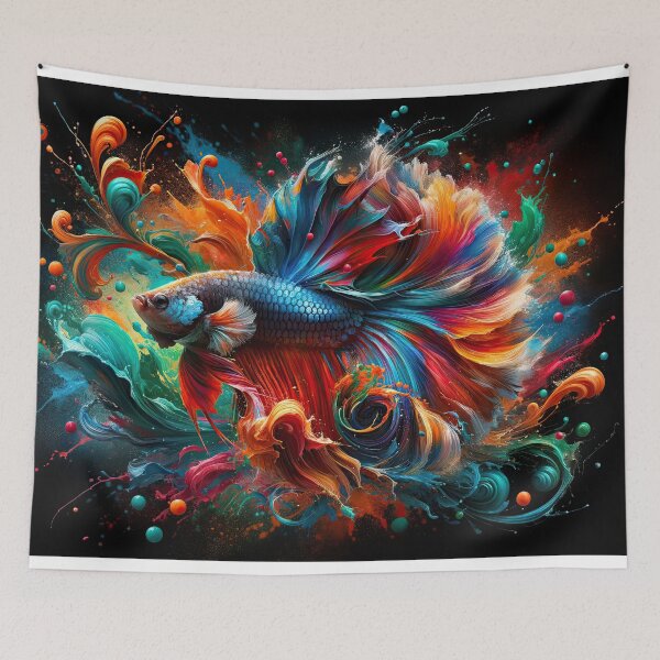 Item preview, Celestial Betta Cascade designed and sold by RyanBelandres.