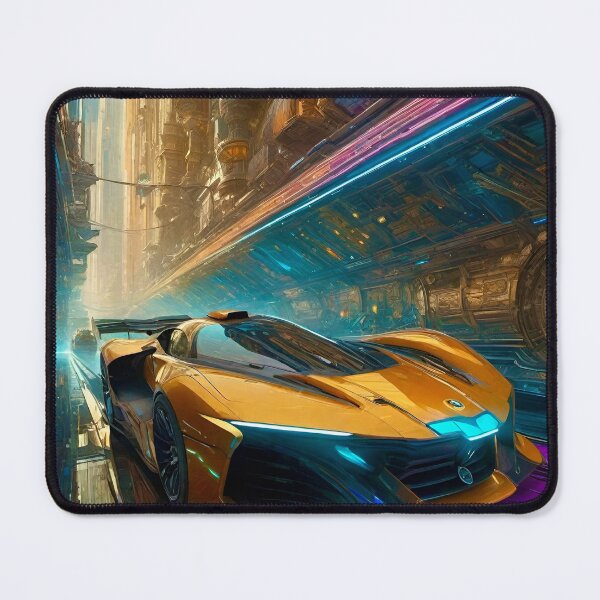 Item preview, Futuristic Fast Cars - Cyber City Scene designed and sold by Delerat7.