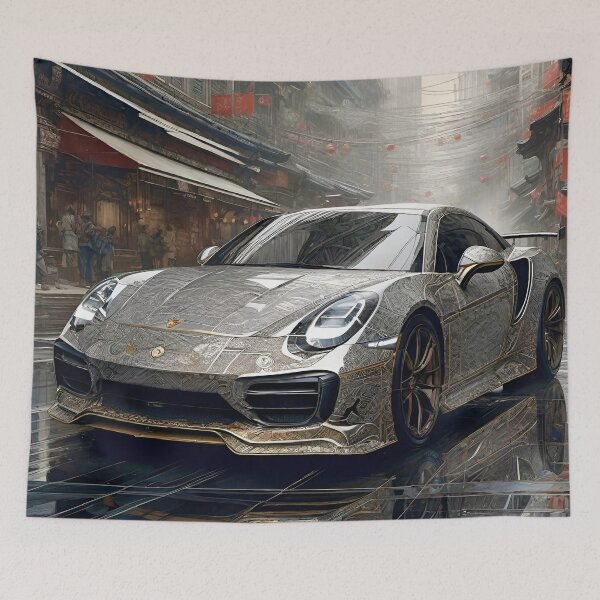 Item preview, Silver Ghost - Fast Cars - Cyber City Scene designed and sold by Delerat7.