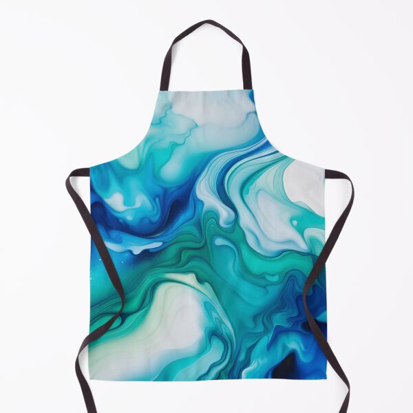 Item preview, Translucent Soft Abstract White and shades of Blue designed and sold by I-A-Troy.