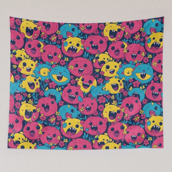 Item preview, Pinkfong Happy Bloom: Eyes, Tongue, and Floral Surroundings designed and sold by mrabdennour.