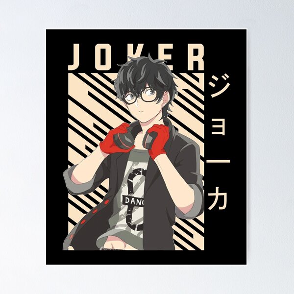 PERSONA 5 Poster Joker & Mona (52x38cm)