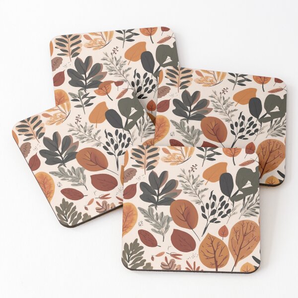Item preview, Fall leaves print illustration  designed and sold by Rekline.