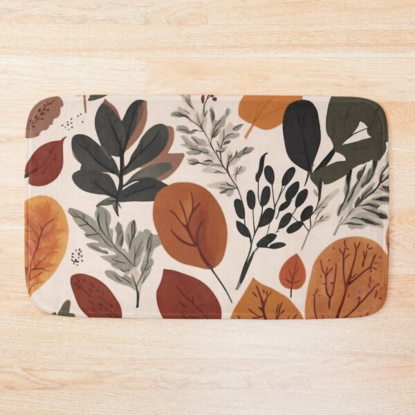Item preview, Fall leaves print illustration  designed and sold by Rekline.