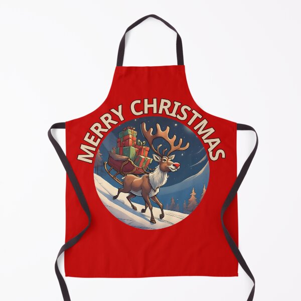 Item preview, Festive Reindeer Sleigh Ride Delight designed and sold by ChicTrendz.