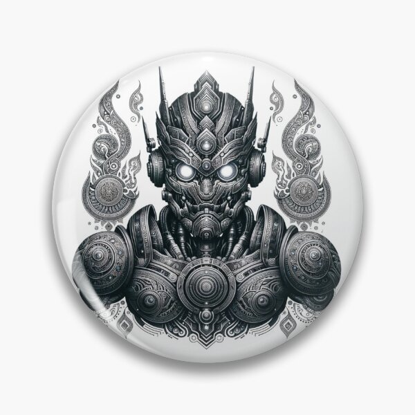 Item preview, "Mechanical Deity: Fusion of Ancient and Futuristic" designed and sold by Meowguar.