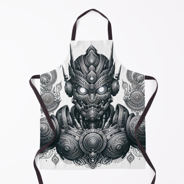 Item preview, "Mechanical Deity: Fusion of Ancient and Futuristic" designed and sold by Meowguar.