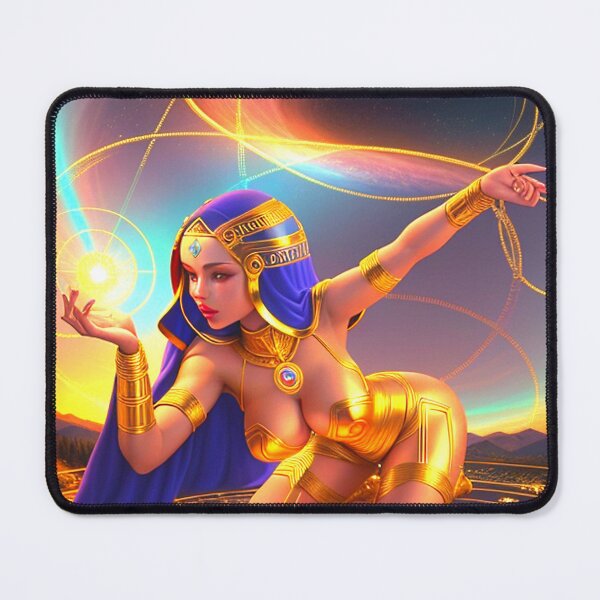 Item preview, GOD IS A WOMAN#2~Cosmic Sexy Goddess art~college greek fraternity sorority house party decor designed and sold by Spinning Plates 360.